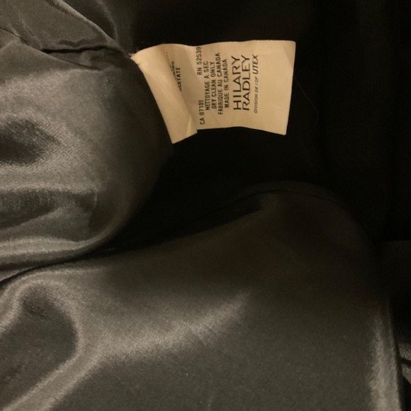 Hilary Radley dress coat black size 8 - Picture 2 of 7
